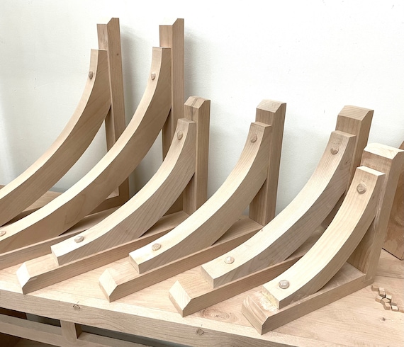 Craftsman Style Corbel Bracket, Offset Bracket