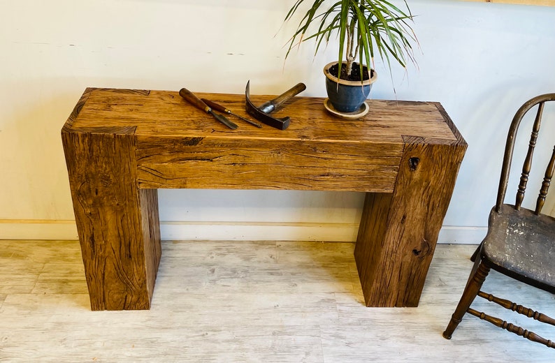 Timber Beam Console 8x11 Beam Console - Etsy