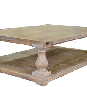 Rustic Lodge Coffee Table, Custom Sizes Available