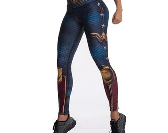 Wonder Woman Workout Gear Wonder Woman Workout Etsy