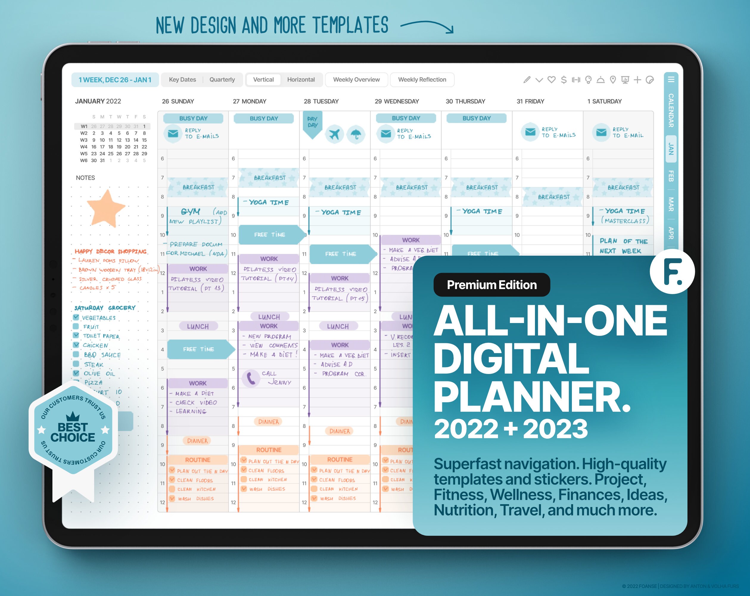 Cornell Academic Calendar 2023 2024 All-In-One Digital Planner 2022 2023 Goodnotes And | Etsy Canada