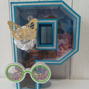 Lettres 3D 8in, nom 3D en papier cartonné, lettre 3D pour la décoration, lettre 3D pour la décoration de fête, nom en papier 3D, lettres de nom 3D personnalisées pour fille, personnaliser