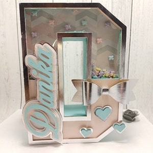 8in 3D letter, Shaker 3D letter, customized 3D letter, Initial 3D letter, Room decor 3D letter, birthday party 3d Letter, Gift 3D letter.