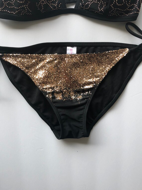 rose gold bikini set