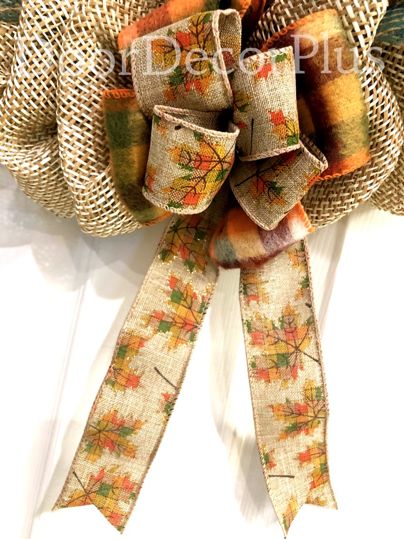 Country Farmhouse Chic Wreath Thanksgiving Holiday Decor Turkey Decor Small Whimsical Thanksgiving Turkey Front Door Deco Mesh Wreath