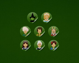 Wicked - Sticker Set
