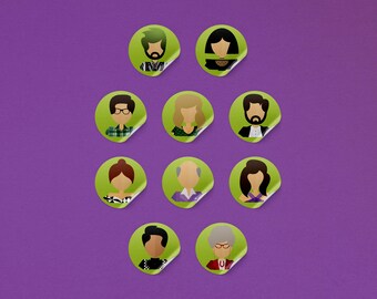 Beetlejuice - Sticker Set
