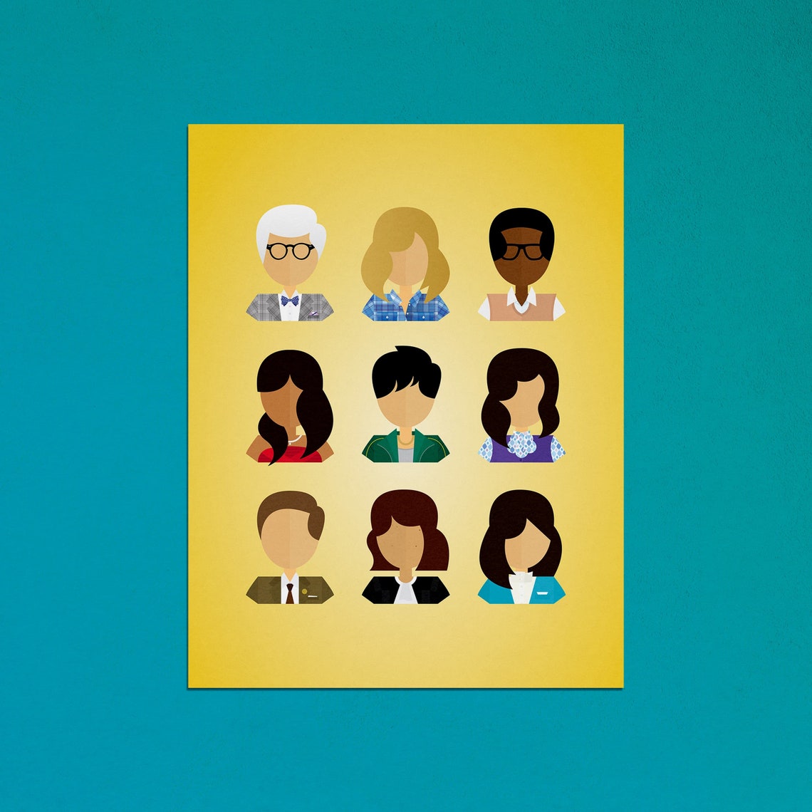 The Good Place Art Print Etsy