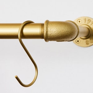 S-hook in the trendy color GOLD | Coat hook | Key hook