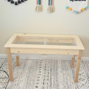 Sensory & Activity Table - 16qt. Double Bin | Montessori | Multi-purpose
