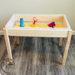 Montessori Sensory Table with 41qt Bin & Optional Wood Lid