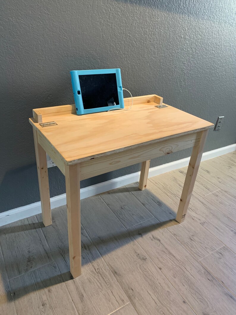 Kids Wooden Desk 24 Etsy