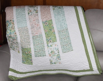 Spring Lattice Digital Quilt Pattern, Features Layer Cake, Beginner Friendly