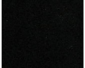 Solid BLACK PUL Waterproof Fabric, Half yard, Fat Quarter