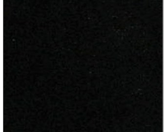 Solid Black PUL Waterproof Fabric, 11" x 60"