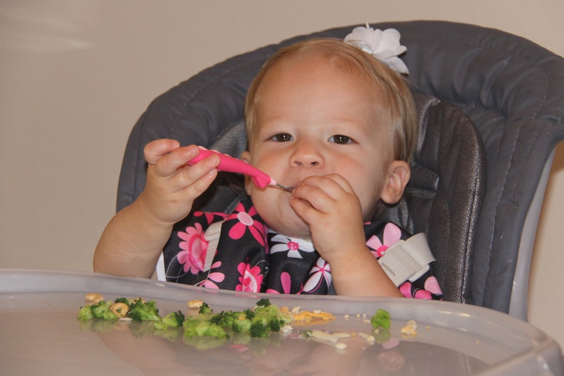 Bright Chevron Waterproof Toddler Bib Girl Bib Baby Bib Etsy UK