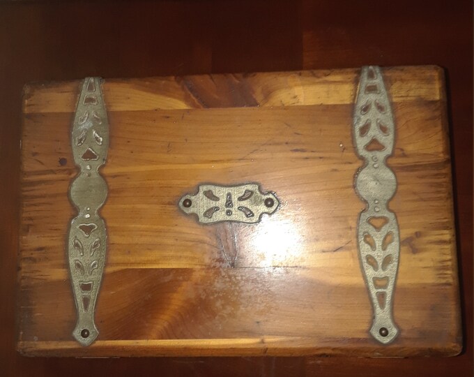 Wood Box Mcgraw Box Co MFRS New York Etsy