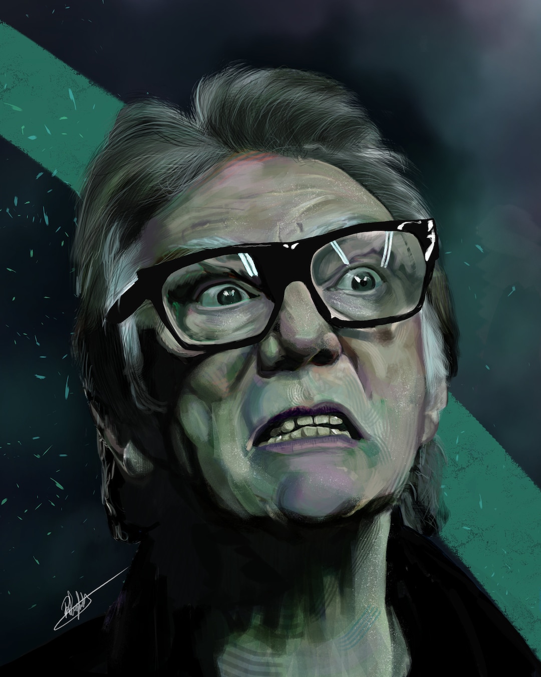 Digital Portrait Commission Etsy