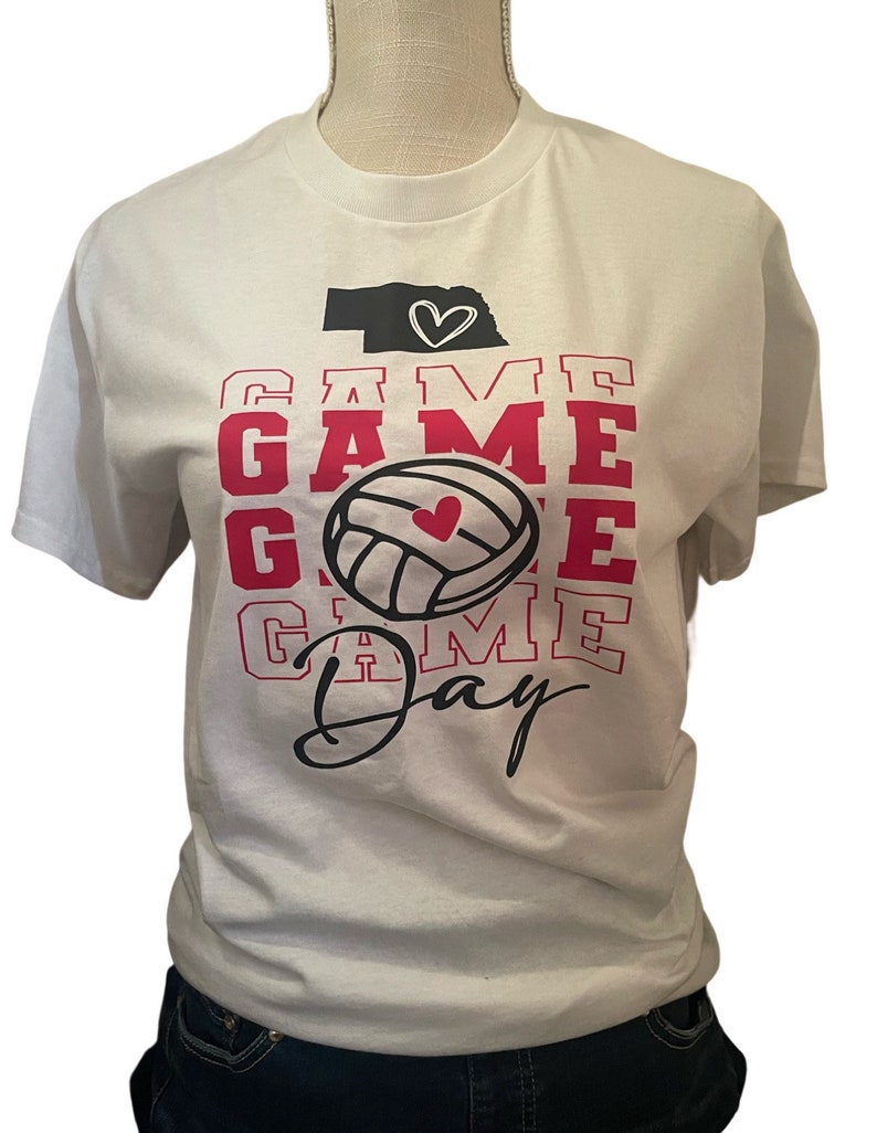 Variety of Nebraska Volleyball Shirts SXL Etsy