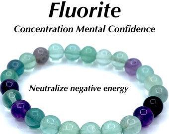 Wholesale Jewelry 12pk, 4m Fluorite Bead Bracelet, Wholesale Gemstone Bracelet,