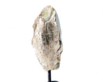 Mica and Tourmaline  Crystal on Stand
