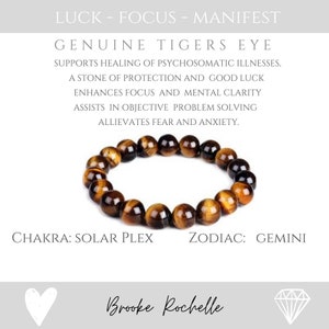 Tigers Eye Bead Bracelet, Tigers Eye Jewelry, Buddha Bracelet, Protection Bracelet, Money Bracelet, Mens Women&#39;s Bracelet