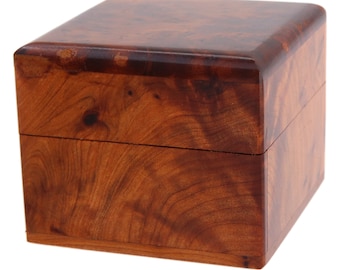 Thuya Wooden Medium Square Box