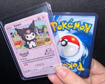 hello kitty pokemon card tcg : r/TCG Kuromi Holographic Pokemon Card