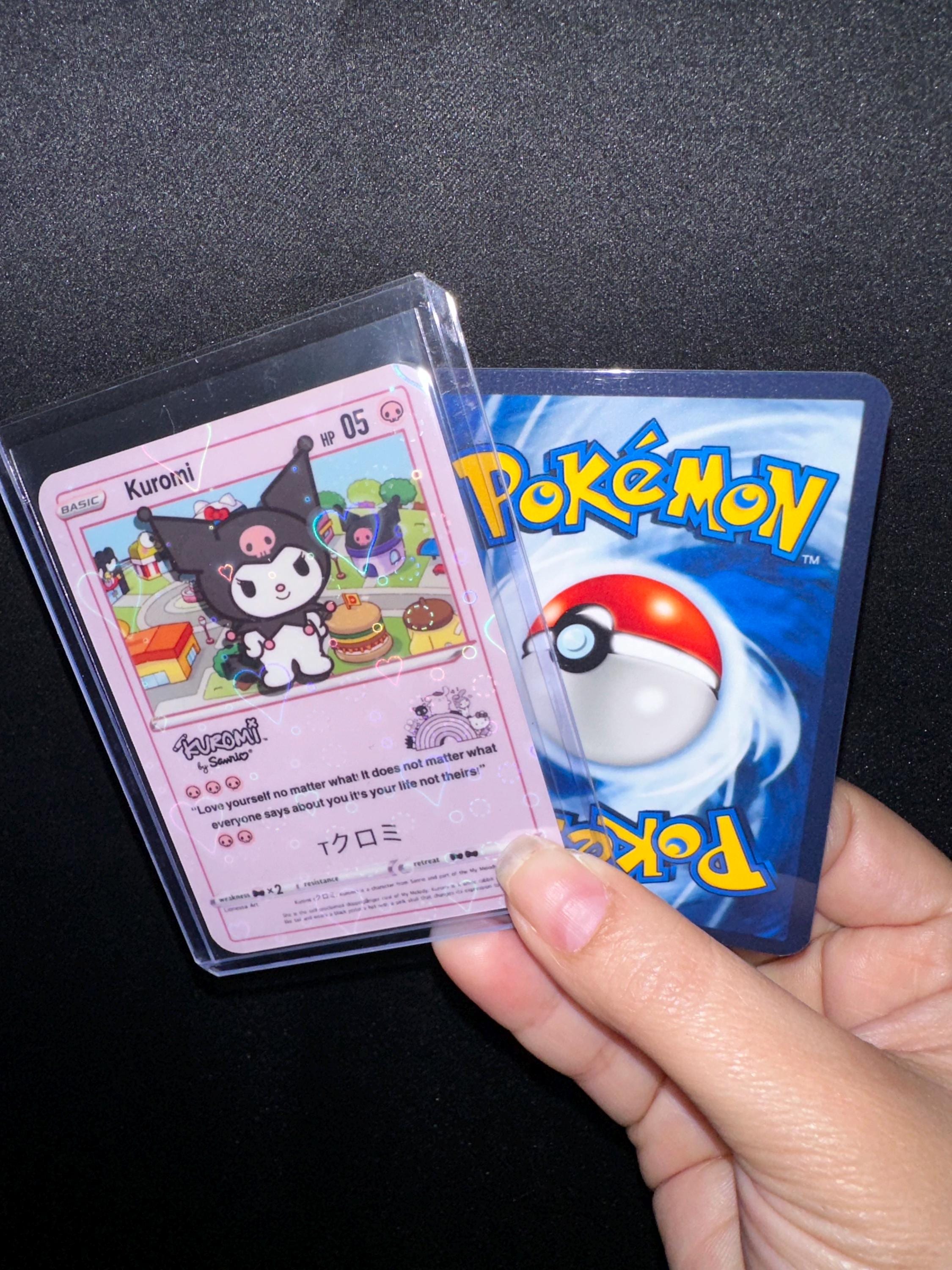 ポケモンカードゲーム Kuromi Kuromi Holographic Pokemon Card - Etsy