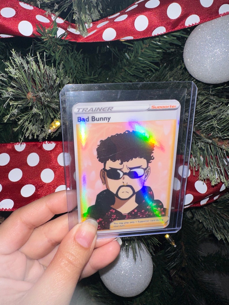 Bad Bunny Pokemon Card - Etsy