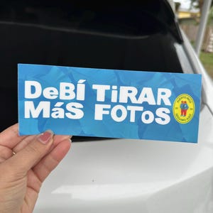 DtMF Bad Bunny Bumper Sticker and Concho Sticker Set