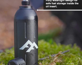 Inserto de aceite para usar con faroles de vela UCO Original / A prueba de fugas, ligero, larga duración de la combustión / Incluye 60 cm de mecha de algodón de repuesto