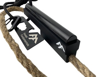 Iniciador de fuego Stealth Fire Starter™ de Forest Fundamentals / Acero y percutor de ferrocerio / Iniciador de fuego definitivo para todo tipo de clima / Supervivencia en campamentos de bushcraft