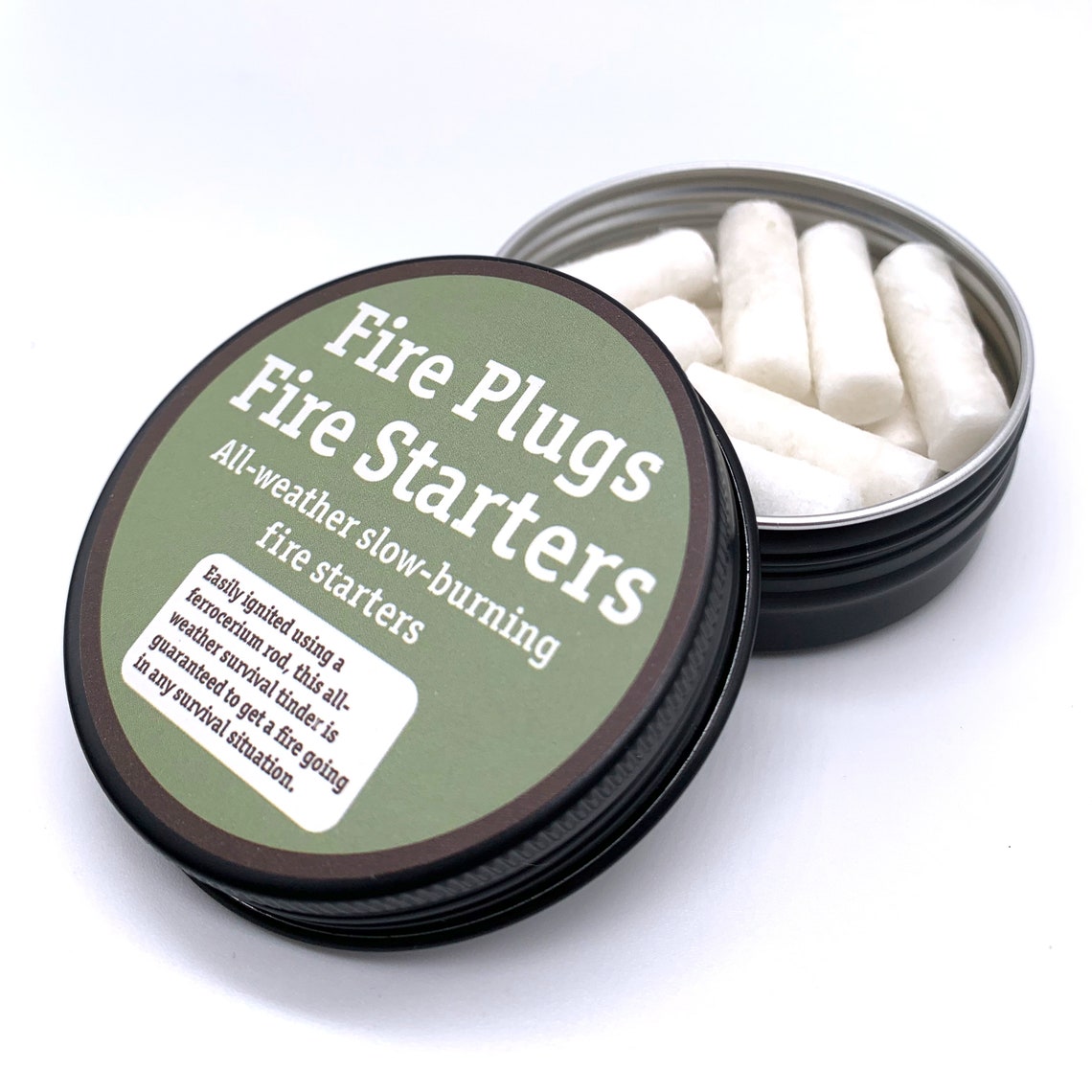 Fire Plugs Fire Starters All Weather Natural Fire Tinder Etsy