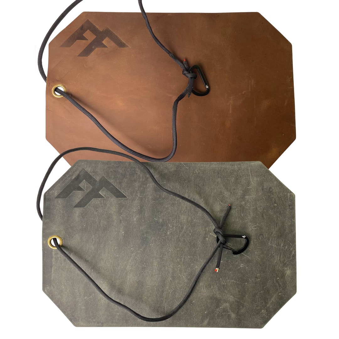 Forest Fundamentals™ Artisan Fire Mat | Handmade Genuine Leather ...
