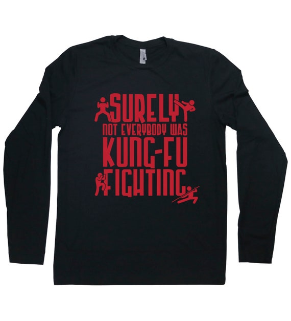 Every Bunny Was Kung Fu Fighting T-Shirt Funny Easter Rabbit Karate 70 Funk Meme
