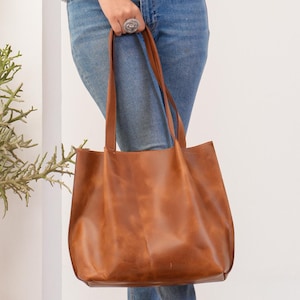 Extra Large tote bag Shopping leather bag Leather tote bag Women leather tote shoulder bag Travel bag Personalized Christmas Gift For Her