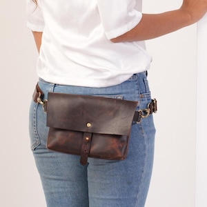Leder Fanny Pack Tasche Damen Crossbody Sling Bag Hip Bag Gürteltasche Bauchtasche Benutzerdefinierte Fannypack Bauchtasche Personalisierte Muttertagsgeschenk für Mama