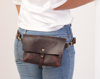 Leder Fanny Pack Tasche Frauen Crossbody Sling Bag Hip Bag Gürteltasche Bauchtasche Benutzerdefinierte Fannypack Bauchtasche Personalisierte Weihnachtsgeschenk für Urlaub