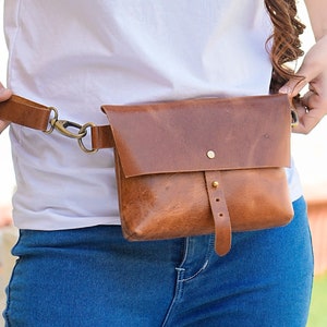 Leder Fanny Pack Tasche Damen Schultertasche Hip Bag Gürteltasche Tasche Bauchtasche Crossbody Fannypack Bauchtasche Personalisierte Muttertagsgeschenk für Mama