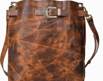 Leather Convertible Backpack Women Convertible Tote Bag Laptop Backpack With Zipp and Trolley sleeve Personalized Christmas gift For Holiday