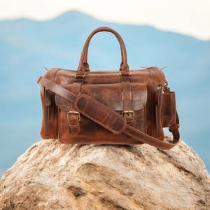Groomsmen Leder Seesack Personalisierte Weekender Tasche Reisetasche Valentines Geschenk für Mann Seesack mit Schuh & Yoga-Block Fach