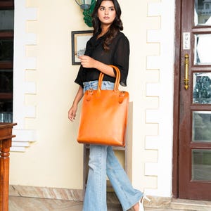 Lange Leder-Laptoptasche Leder Laptop Messenger Bag Crossbody Tote für Herren und Damen Business-Tasche Schultasche Tasche Valentinstag Geschenk für Sie