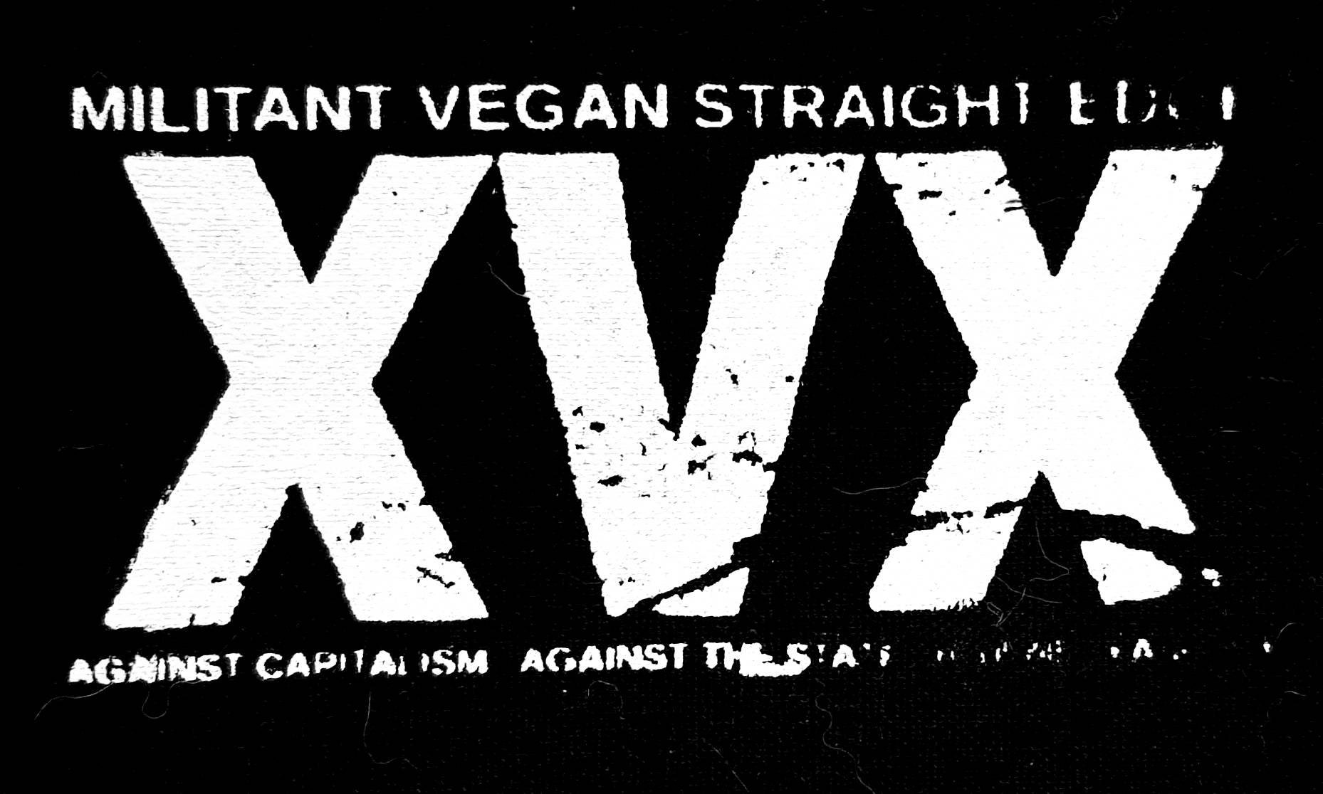 Militant Vegan Straight Edge Etsy
