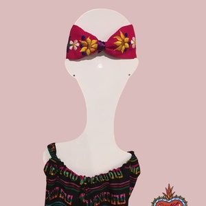 Diademas Bordadas Mexicanas Diferentes estilos y colores