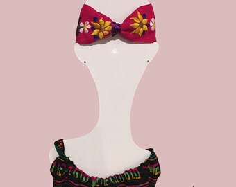 Diademas Bordadas Mexicanas Diferentes estilos y colores