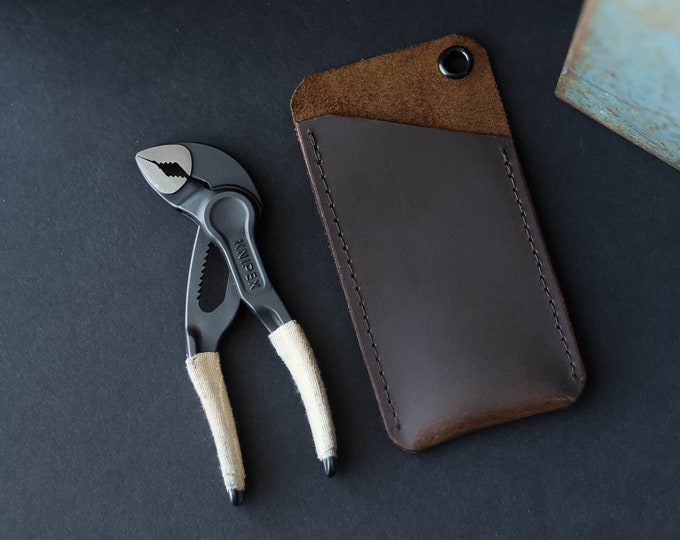 Sheath for Knipex Cobra XS 4 Pliers, Leather Slip, Knipex Pliers Sheath Etsy