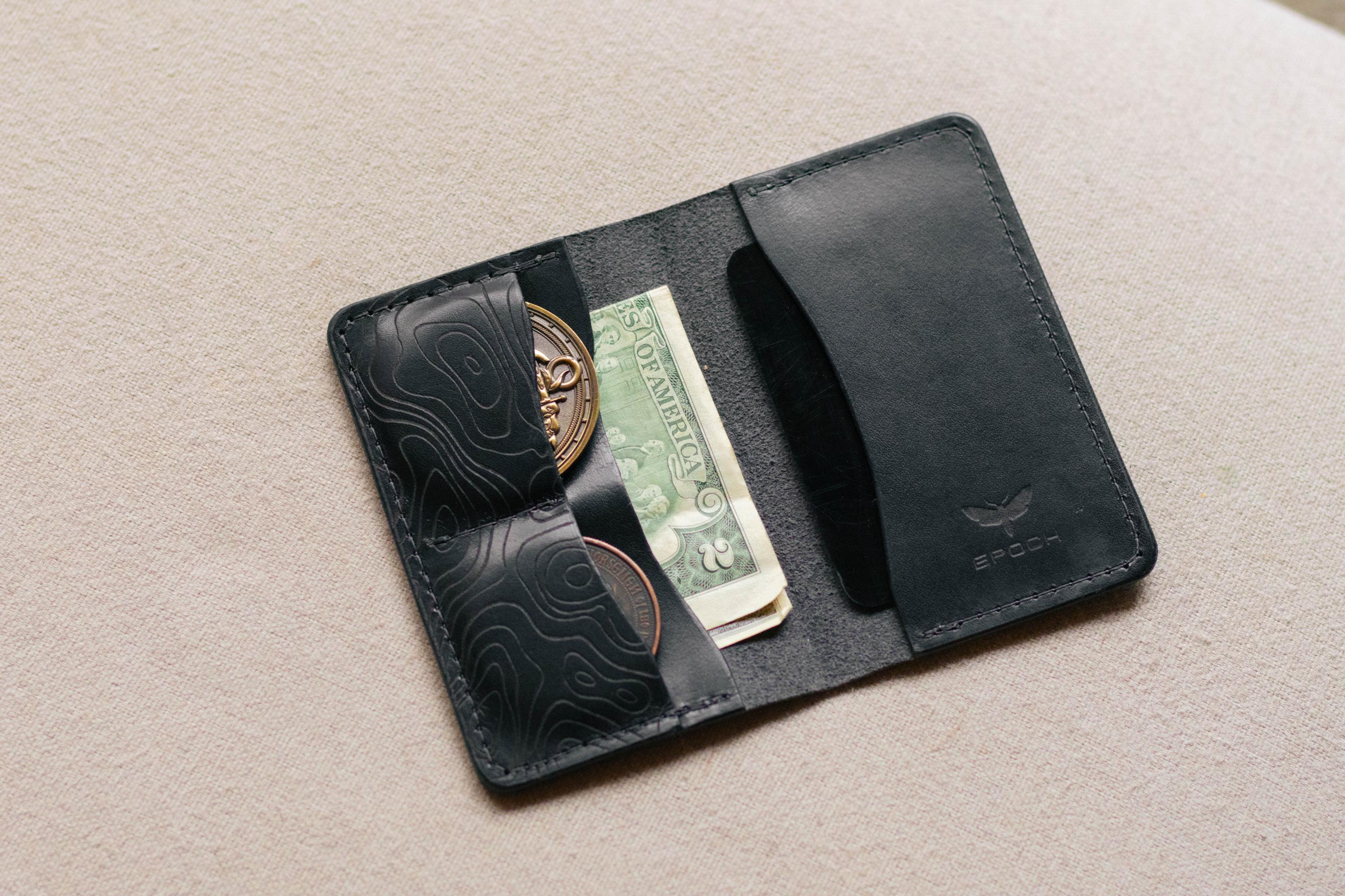 EDC Coin Wallet, EDC Topo Wallet, Challenge Coin Storage, Every Day Carry, Military Gift