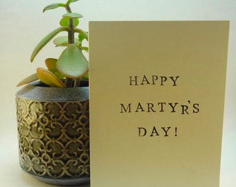 Martyr's Day (Mother's Day)
