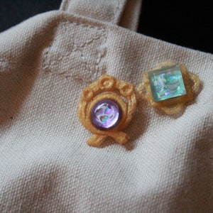 Genshin Vision Pins - Resin Miniature - Mondstadt | Liyue | Inazuma | Sumeru | Fontaine | Snezhnaya